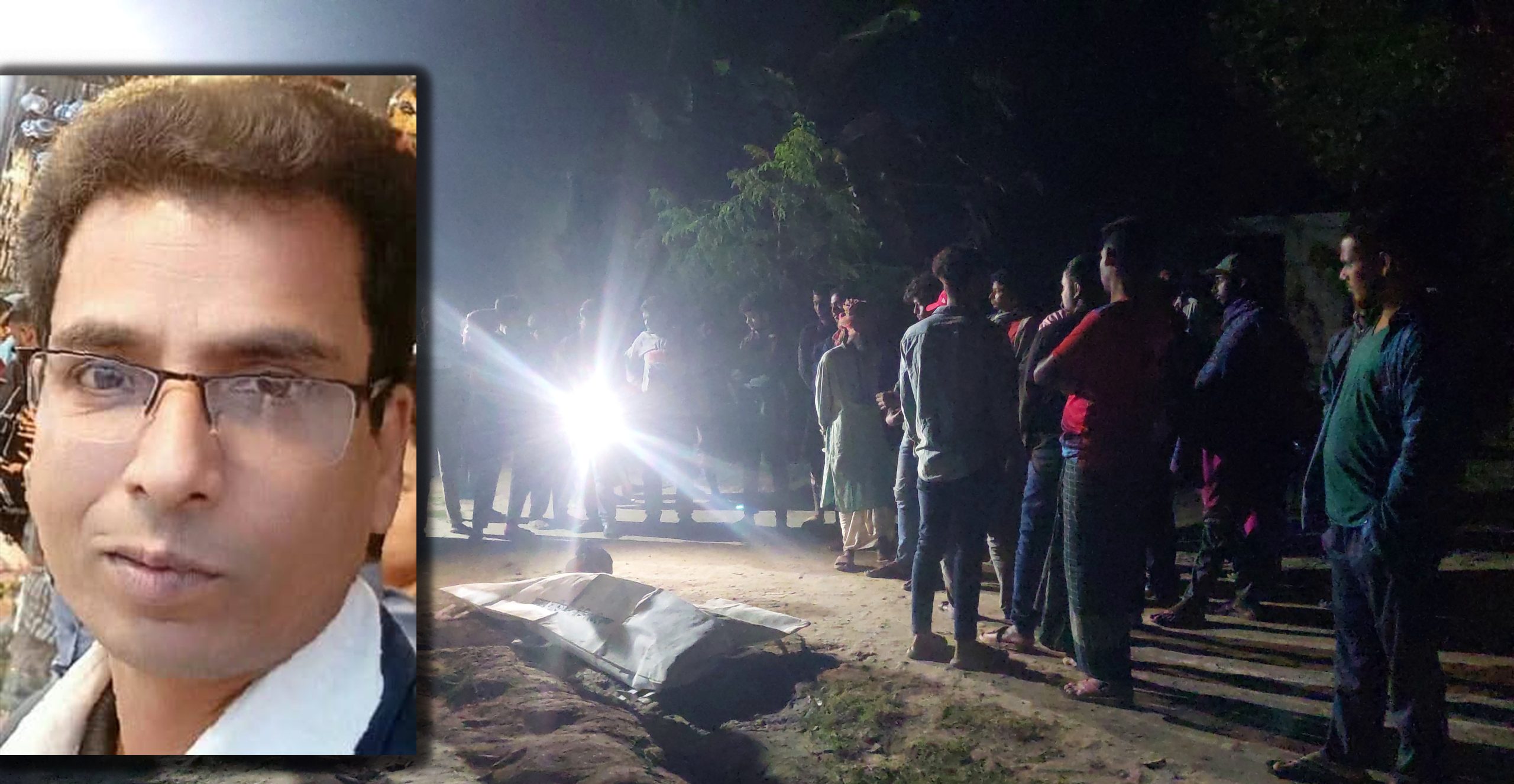 কালীগঞ্জে ট্রাক চাপায় ভূমি অফিসের কর্মচারী নিহত