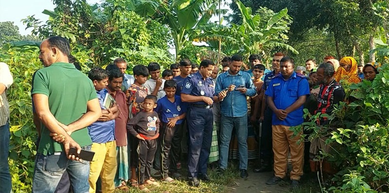 কালীগঞ্জে মাঠ থেকে অজ্ঞাত নারীর লাশ উদ্ধার