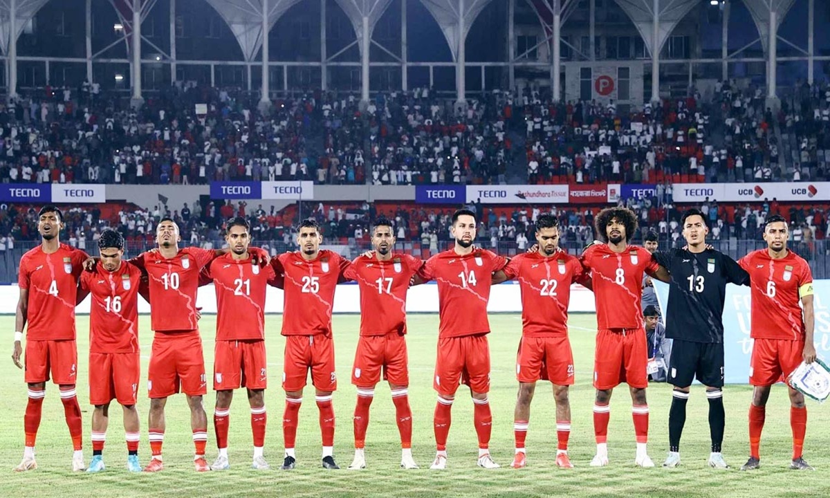 ভারতের বিপক্ষে গুরুত্বপূর্ণ ম্যাচ খেলবে বাংলাদেশ জাতীয় ফুটবল দল