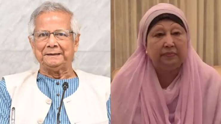 খালেদা জিয়ার জন্য দেশবাসীর কাছে দোয়া চেয়েছেন প্রধান উপদেষ্টা
