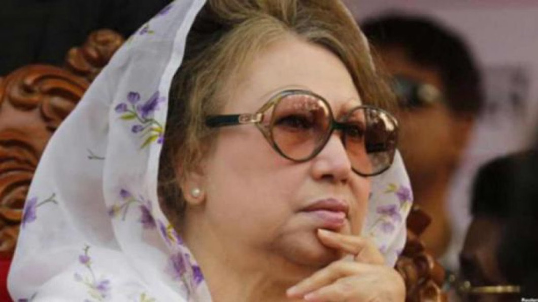 ঢাকা সেনানিবাসে সংবর্ধনা অনুষ্ঠানে খালেদা জিয়া