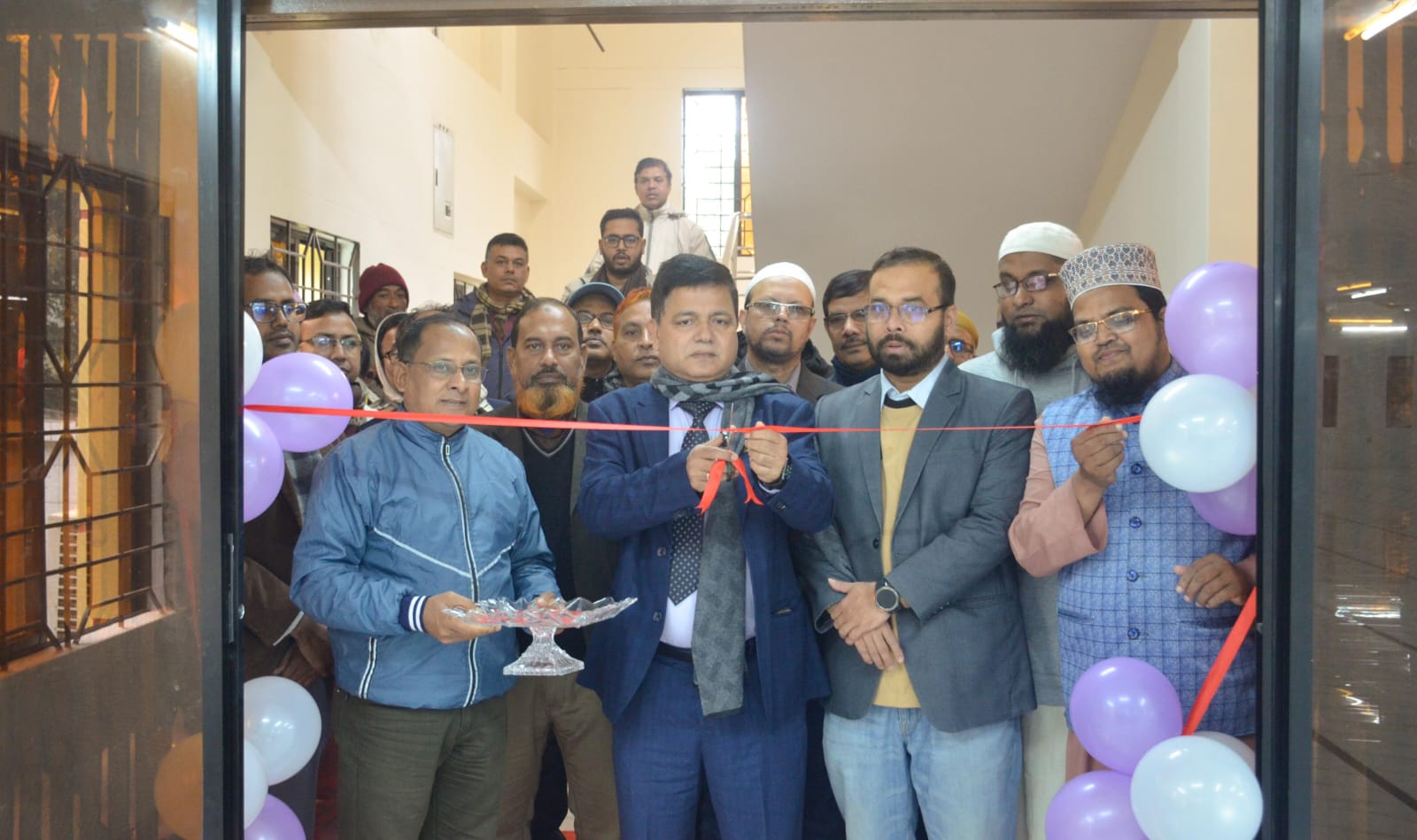 বেরোবি কেন্দ্রিয় মসজিদের দ্বিতীয় তলার উদ্বোধন