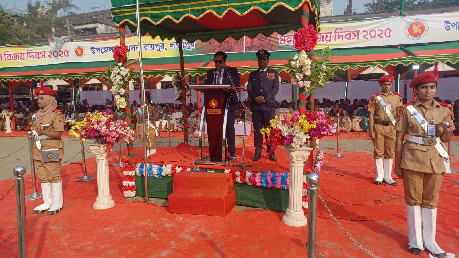 রায়পুর উপজেলা প্রশাসনের উদ্যোগে জাতীয় বিজয় দিবস উদযাপিত
