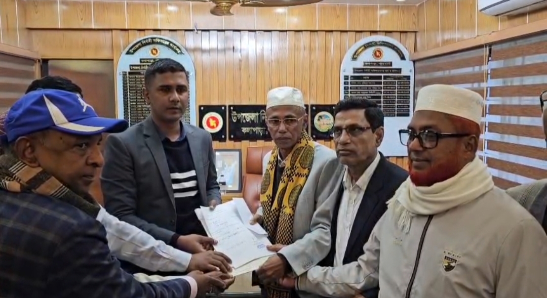 পটুয়াখালী-০৪ আসনে বিএনপির মনোনীত প্রার্থীর পক্ষে মনোনয়নপত্র দাখিল