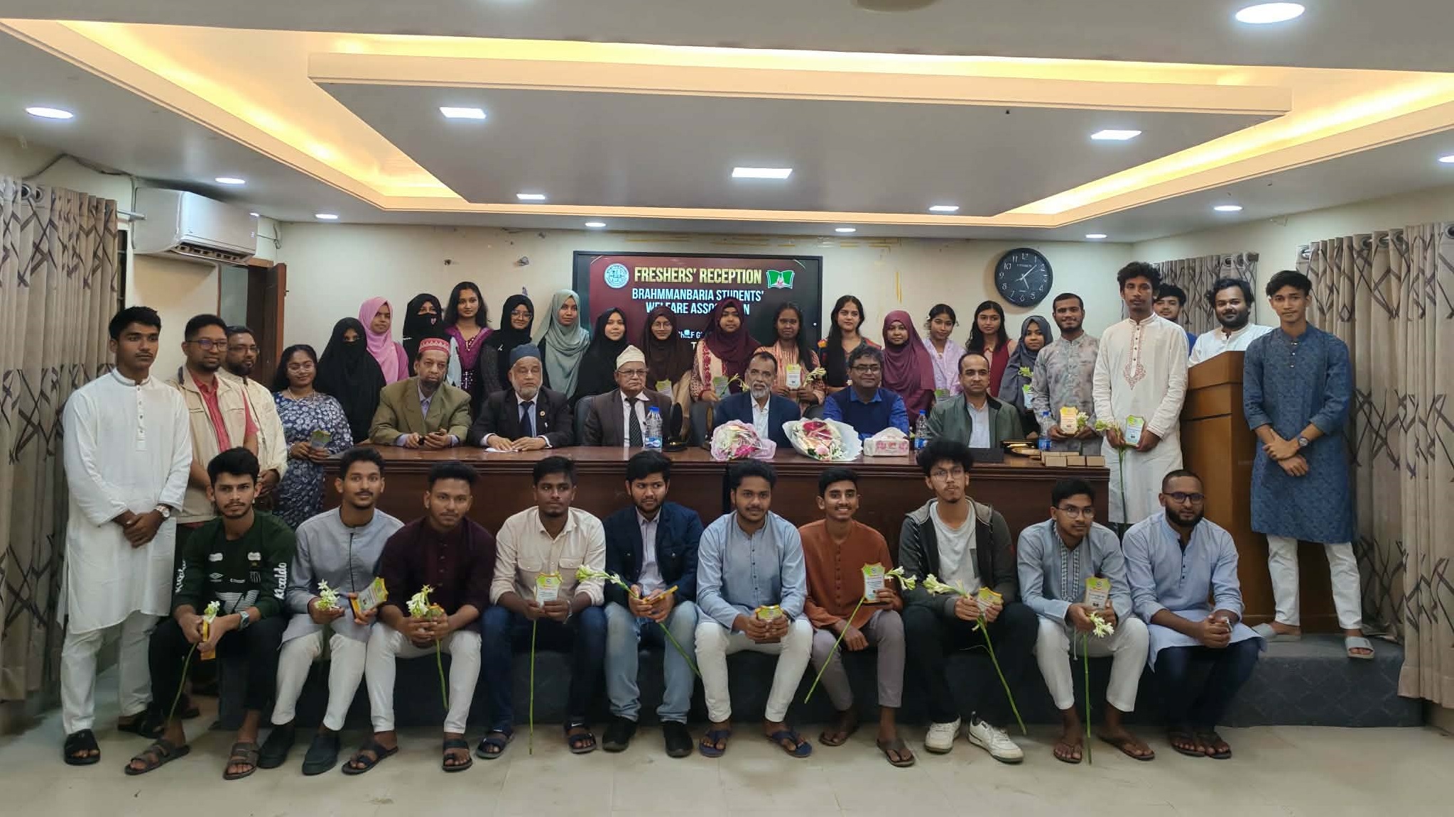 কুবিতে ব্রাহ্মণবাড়িয়া স্টুডেন্ট ওয়েলফেয়ার অ্যাসোসিয়েশনের নবীন বরণ অনুষ্ঠিত