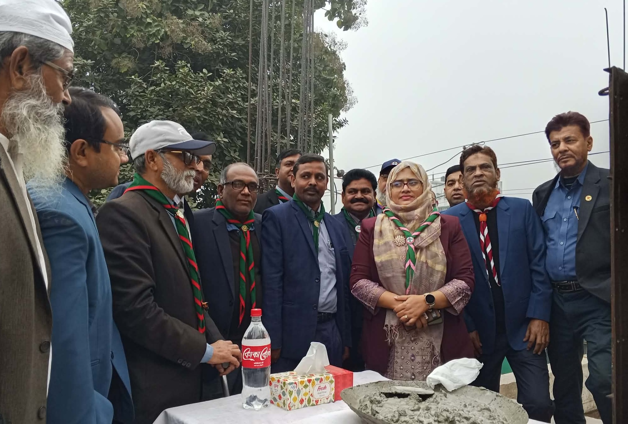 সাতক্ষীরা জেলা স্কাউট ভবন এর উদ্ধমুখি সম্প্রসারণ কার্যক্রম উদ্বোধন