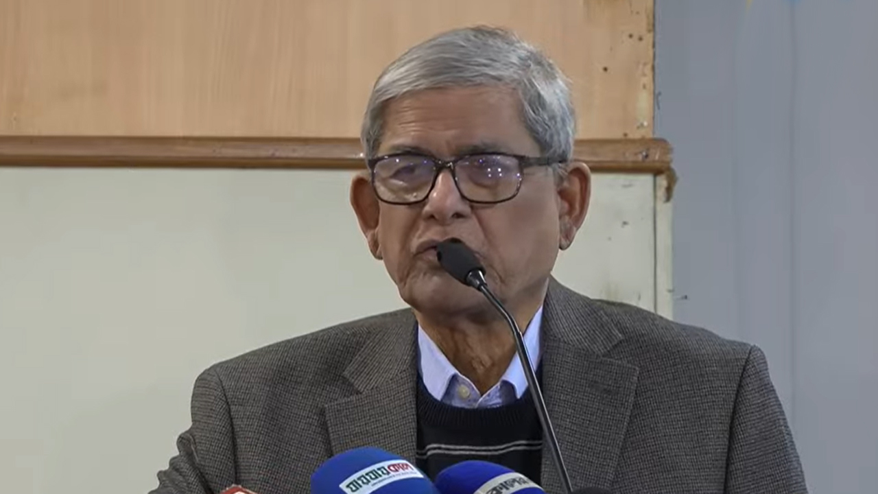 খালেদা জিয়ার মৃত্যু দেশের রাজনীতিতে বিশাল শূন্যতা: মির্জা ফখরুল