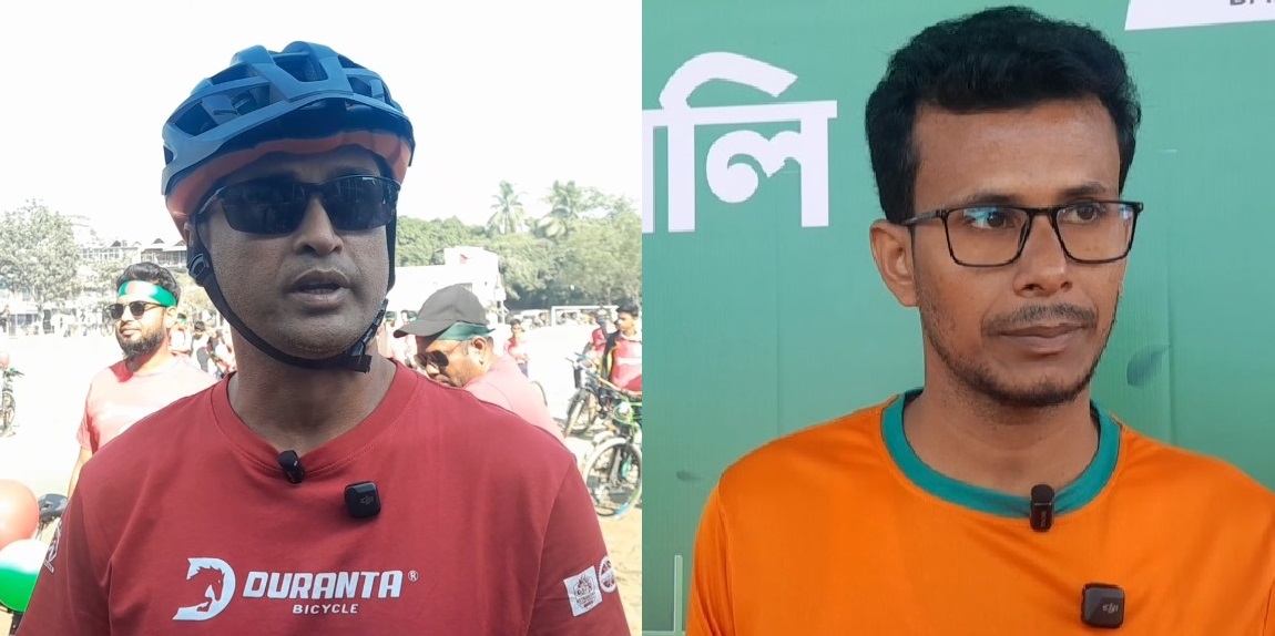 নেত্রকোণায় বিজয় রাইডে স্বাস্থ্য-পরিবেশ পরিচ্ছন্নতার বার্তা