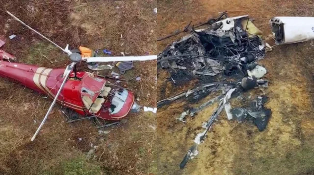 যুক্তরাষ্ট্রে দুই হেলিকপ্টারের মুখোমুখি সংঘর্ষ, পাইলট নিহত
