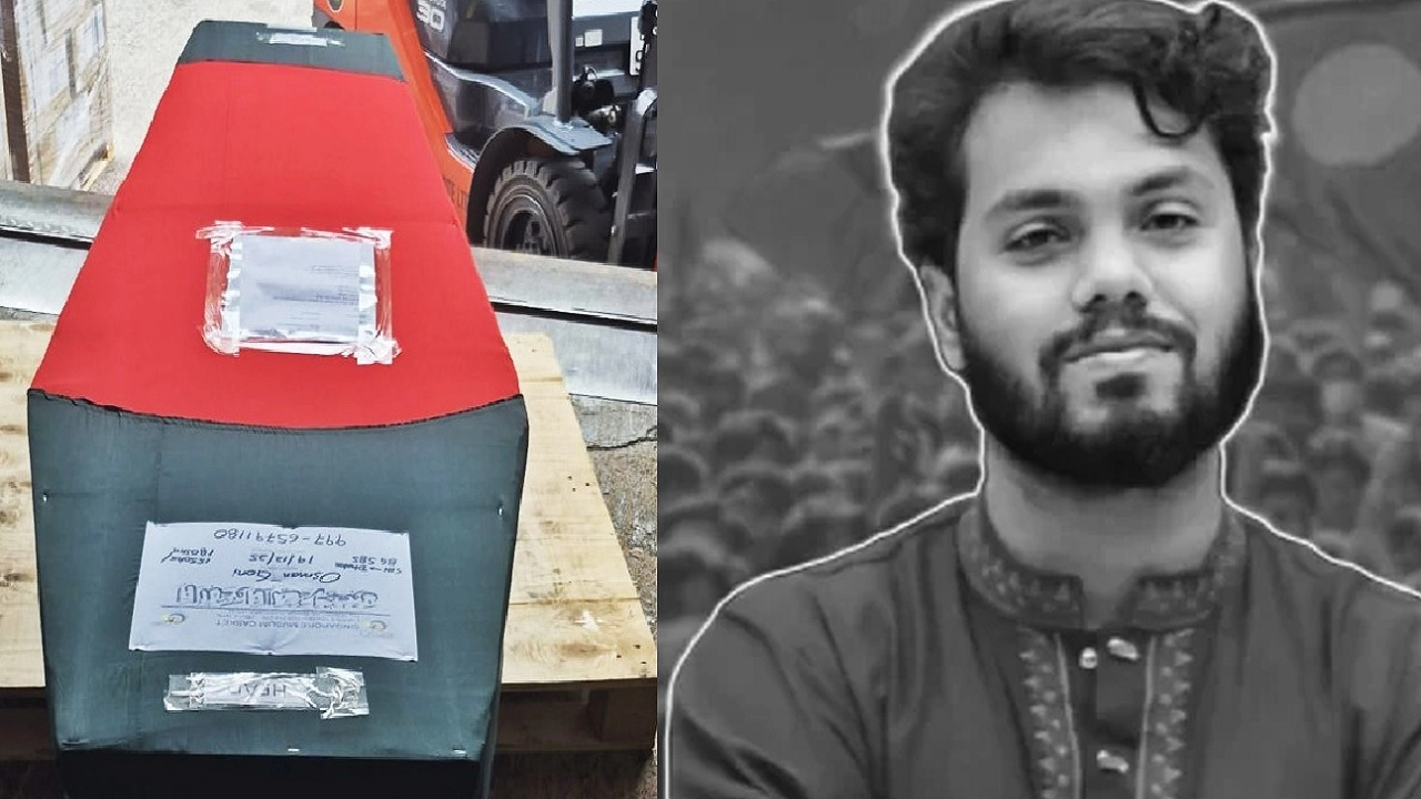 বিমানবন্দর থেকে যে পথে ঢাবিতে নেওয়া হবে হাদির মরদেহ