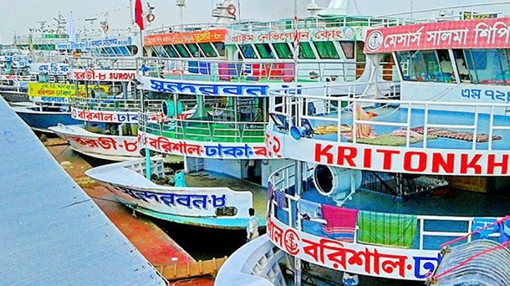 বরিশালে ঘনকুয়াশায় ঢাকাসহ অভ্যন্তীণ সব রুঢে যাত্রীবাহী লঞ্চ চলাচল বন্ধ