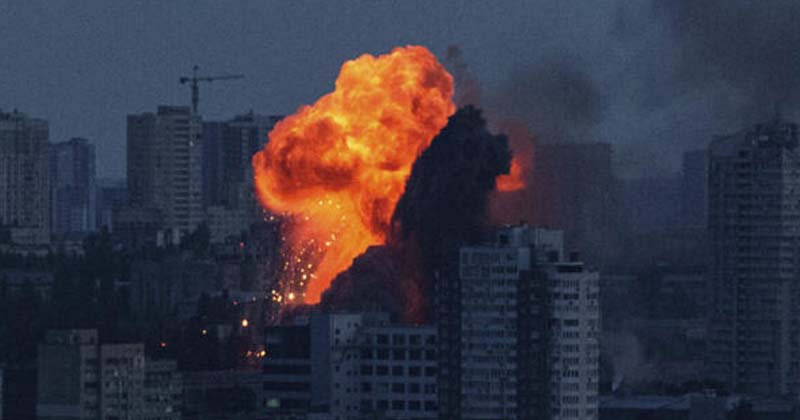 ইউক্রেনের রাজধানীতে বিস্ফোরণ