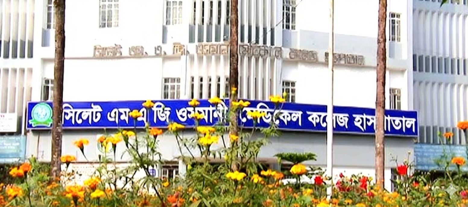 অনির্দিষ্টকালের কর্মবিরতিতে সিলেটের ওসমানী মেডিকেলের ইন্টার্নরা
