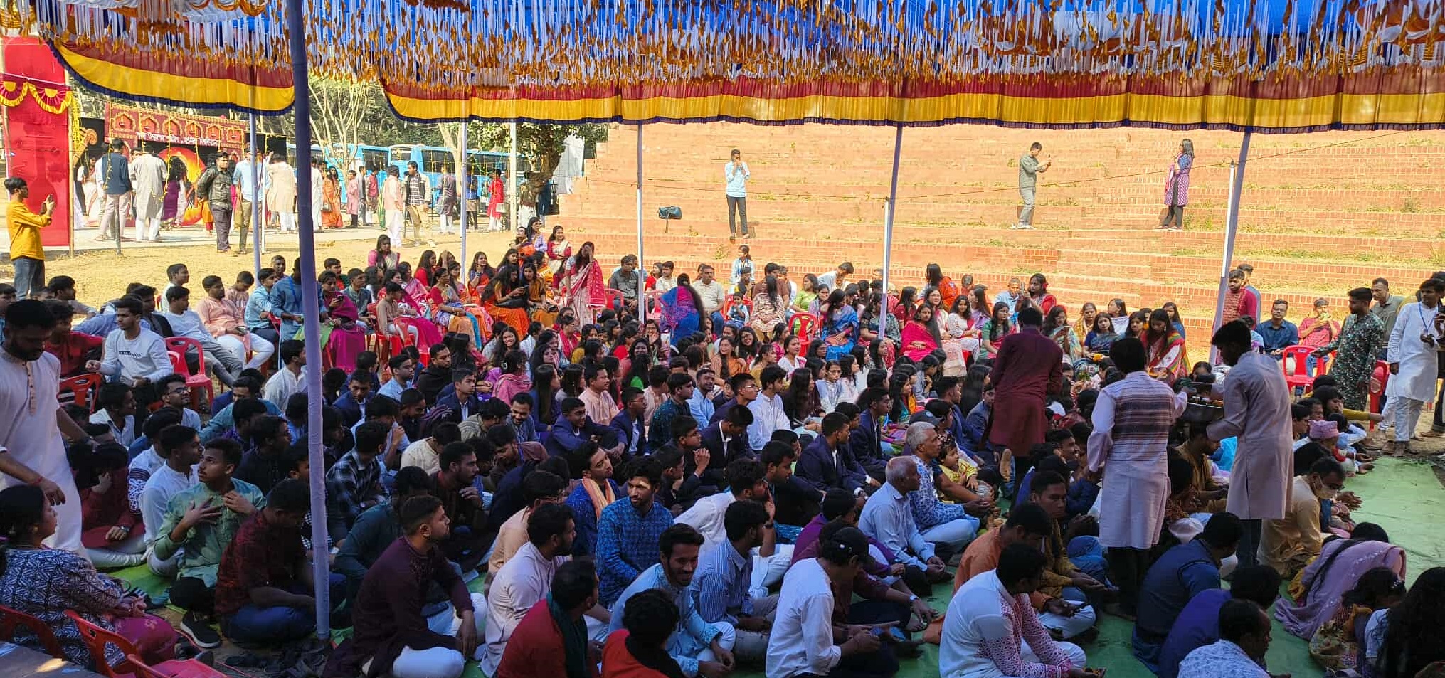 কুমিল্লা বিশ্ববিদ্যালয়ে নানা আয়োজনে বাণী অর্চনা উদযাপন