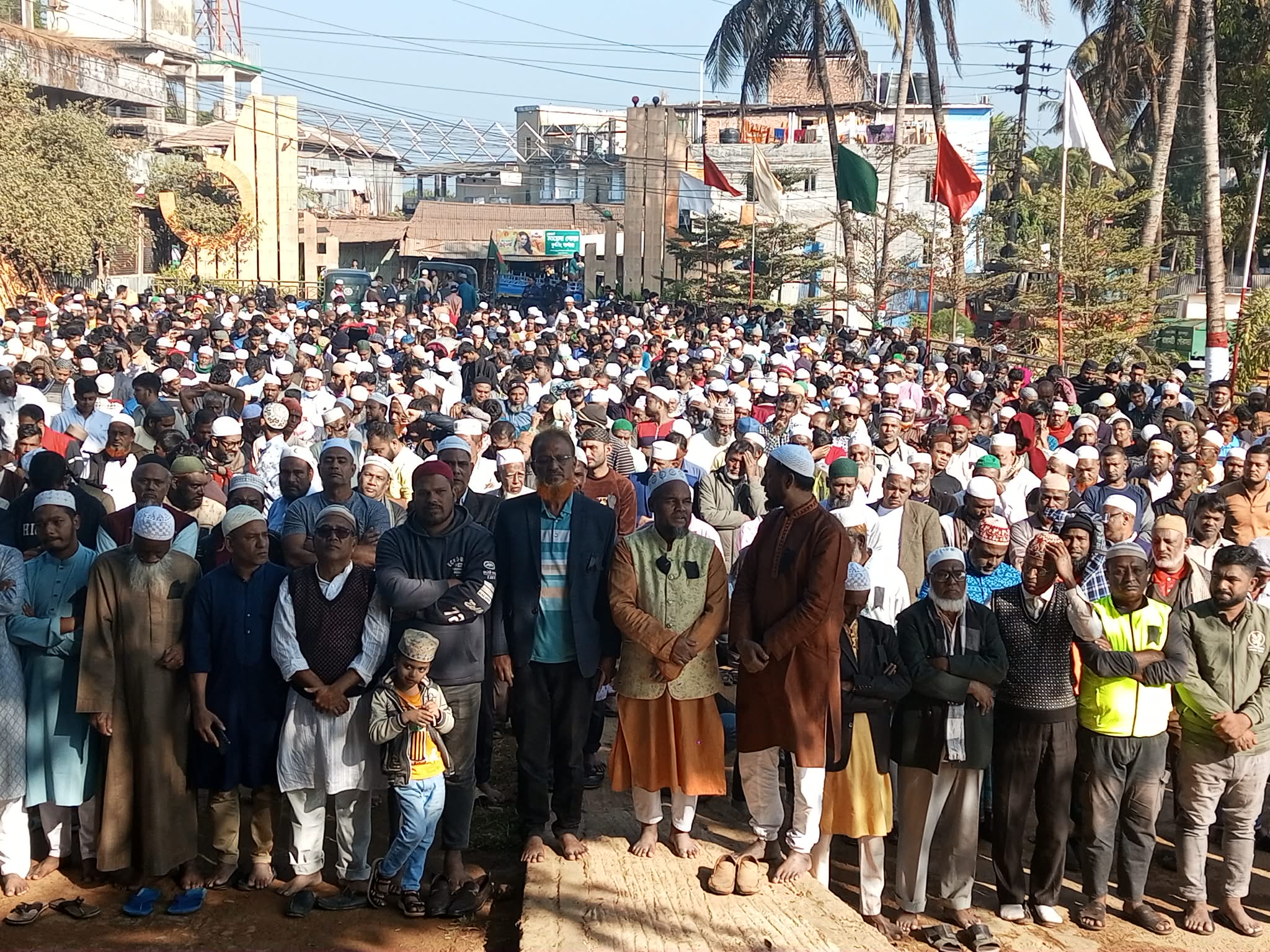 বেগম জিয়ার জানাজায় রাঙামাটি থেকে ছিল ভার্চুয়ালি অংশগ্রহণ