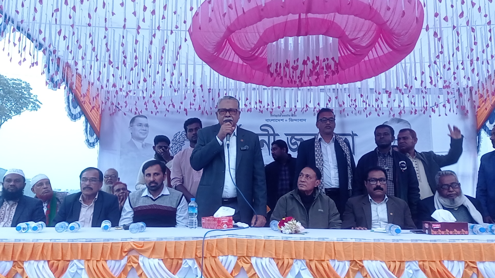 সদরের বল্লীতে নির্বাচনী জনসভায় আব্দুর রউফ