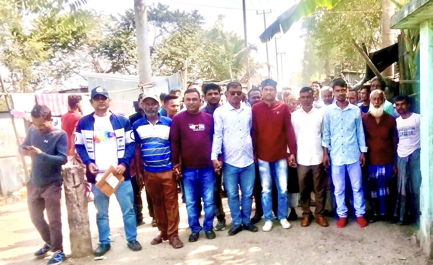 তারেক রহমানের আগমন উপলক্ষে কৃষক দলের বিশাল মিছিল ও পথযাত্রা