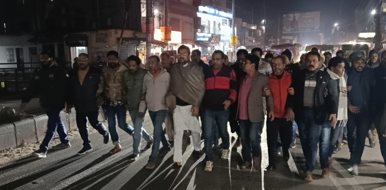 ৯ নং ওয়ার্ড পৌর বিএনপির নির্বাচনী মিছিল অনুষ্ঠিত
