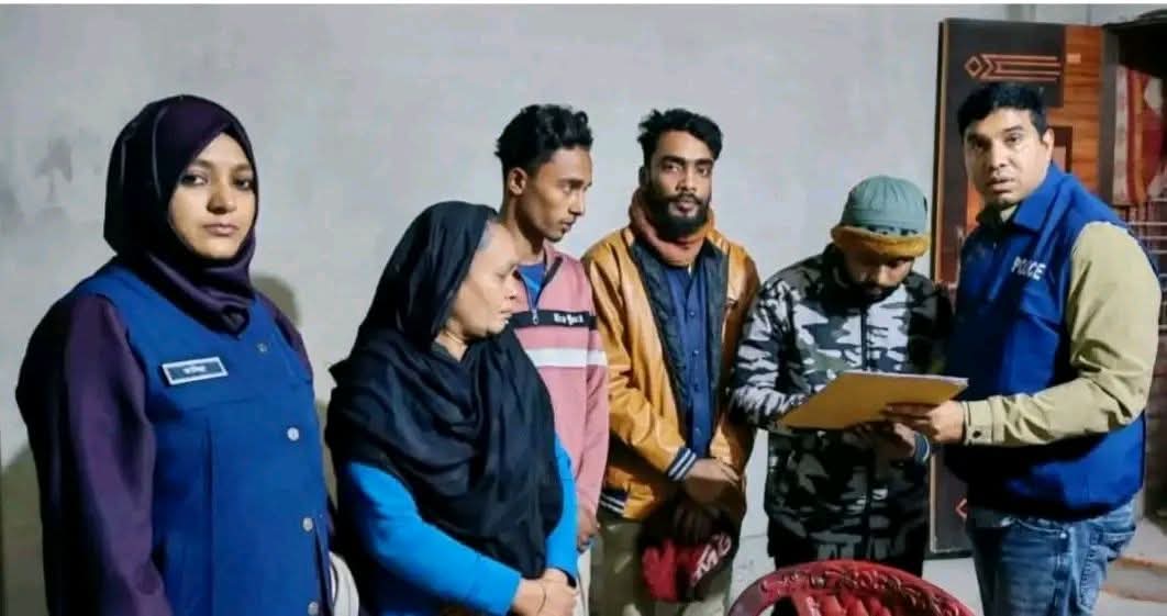 ব্রাহ্মণপাড়ায় ১৪৭ পিস ইয়াবাসহ মা-ছেলেসহ তিনজন গ্রেপ্তার