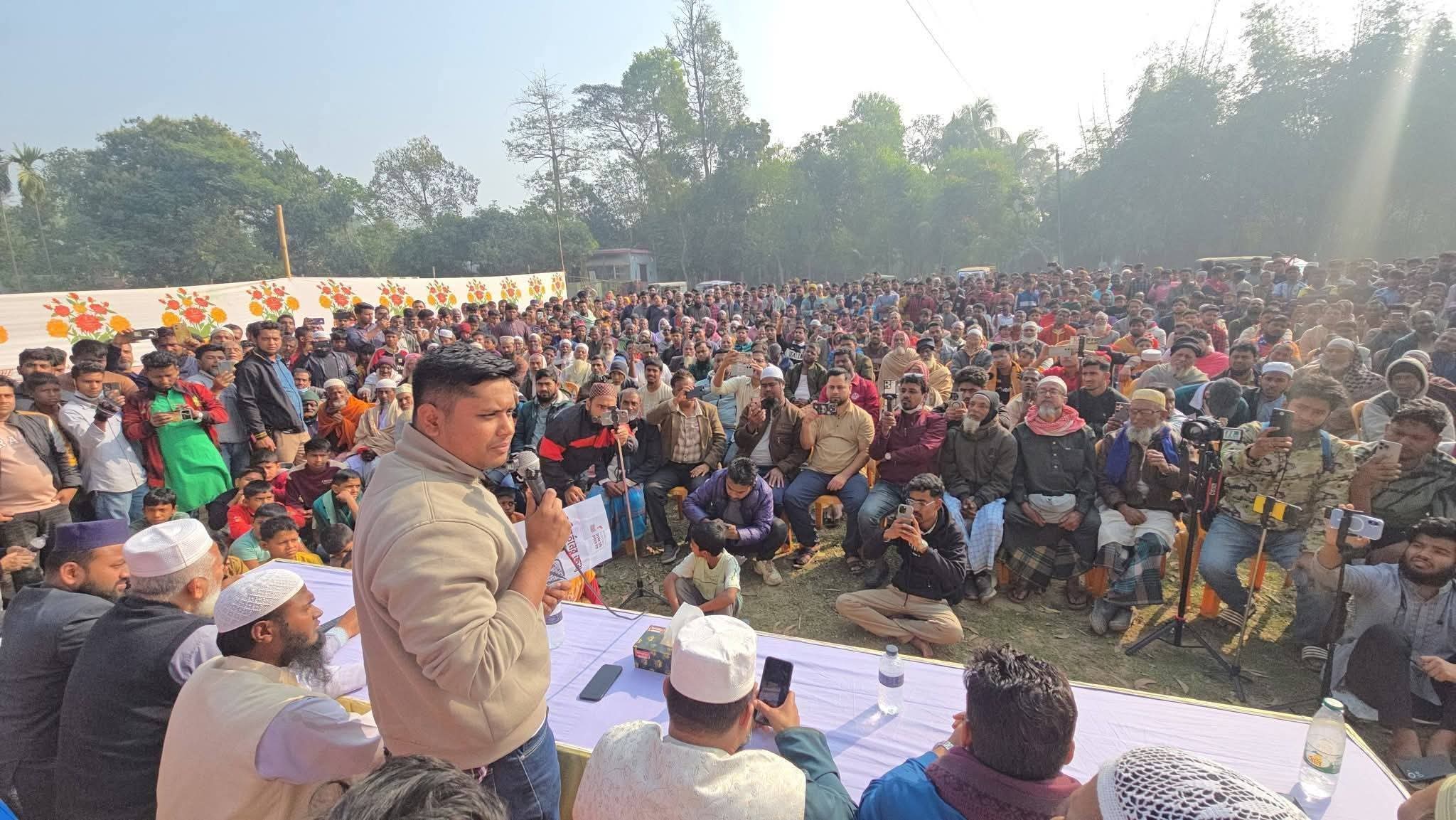 দেবিদ্বারে ভোট চুরি রোধে সতর্কবার্তা দিলেন: হাসনাত আব্দুল্লাহ