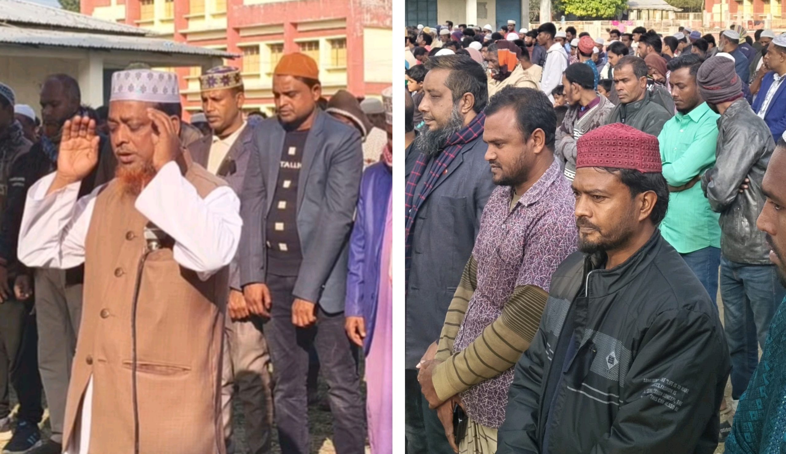 বড়াইগ্রামের উপজেলার বিভিন্ন স্থানে বেগম খালেদা জিয়ার গায়েবী জানাজা অনুষ্ঠিত