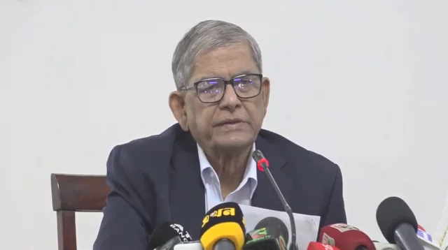 নির্বাচন বানচাল করতে গুপ্ত হামলা চালানো হচ্ছে: মির্জা ফখরুল