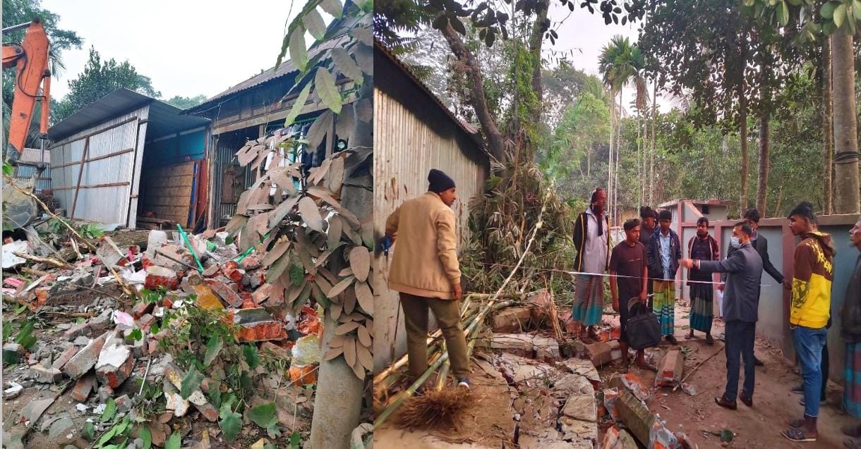 দুই দশকের ভোগান্তির অবসান, মুরাদনগরে সরকারি রাস্তা উদ্ধার