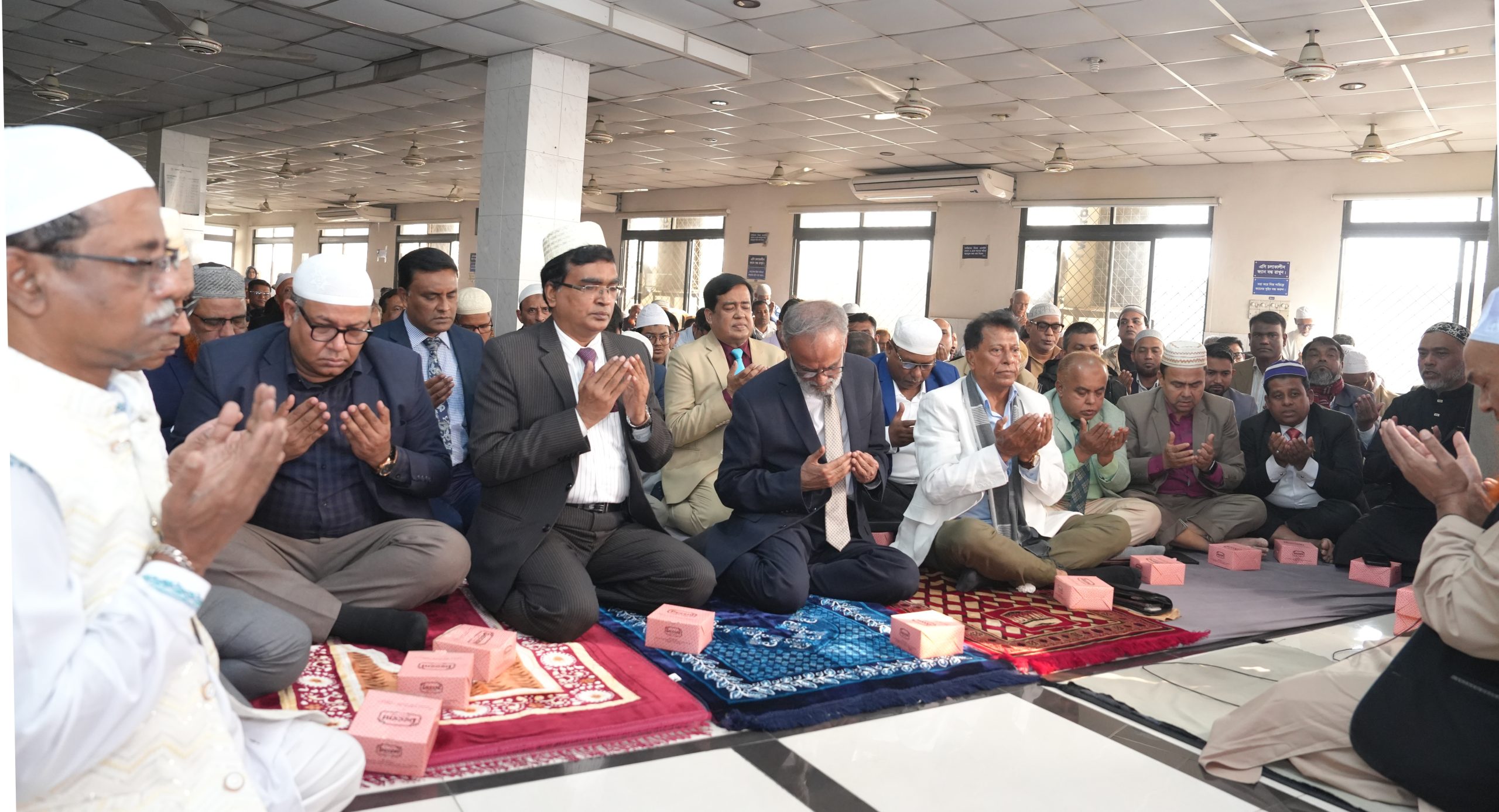 খালেদা জিয়ার রূহের মাগফিরাত কামনায় সোনালী ব্যাংকের দোয়া মাহফিল