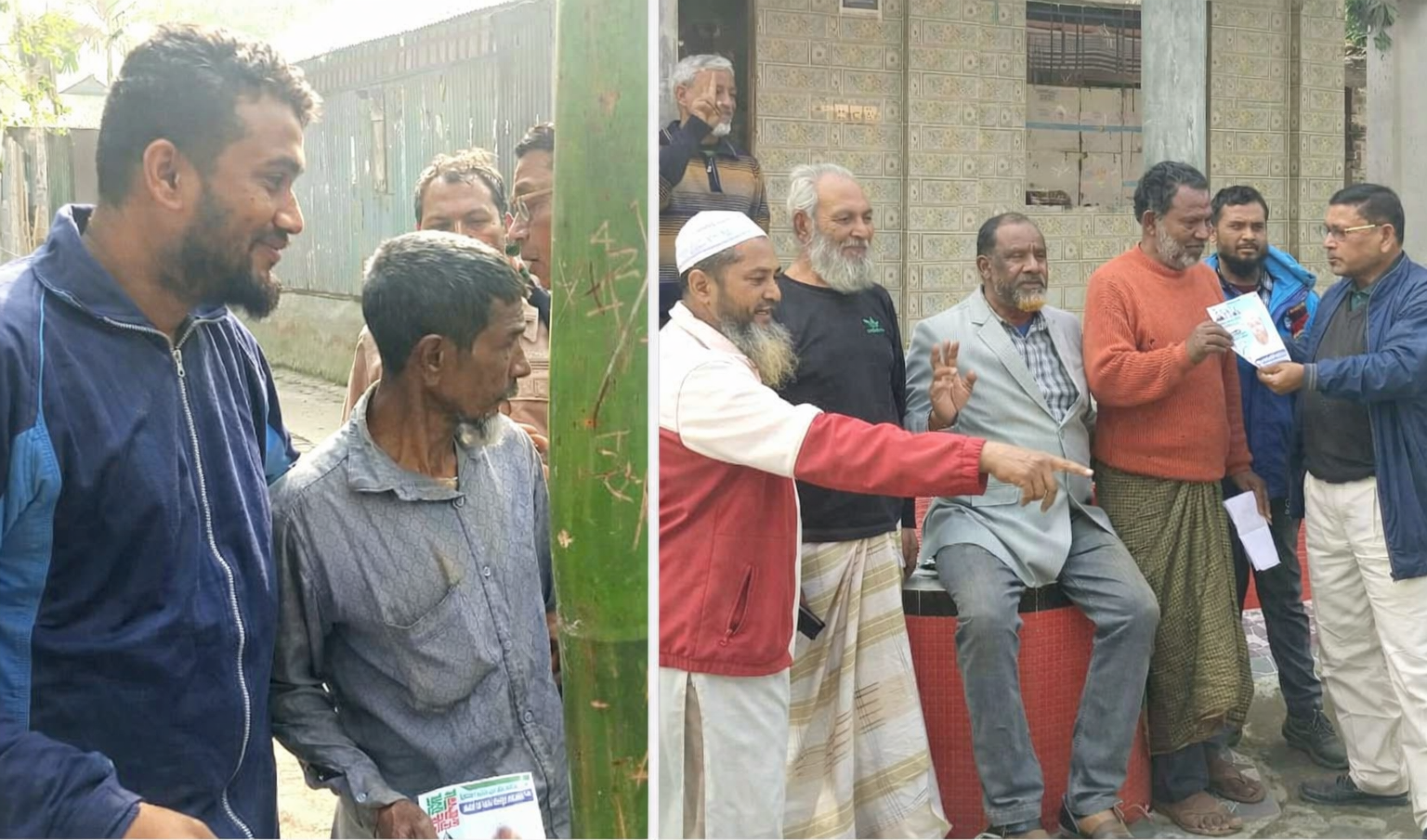 ফুলবাড়ীতে ধানের শীষের ভোটযাত্রা শুরু