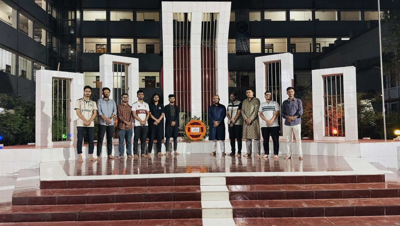 ভাষা শহীদদের প্রতি বুটেক্স সাংবাদিক সমিতির শ্রদ্ধা