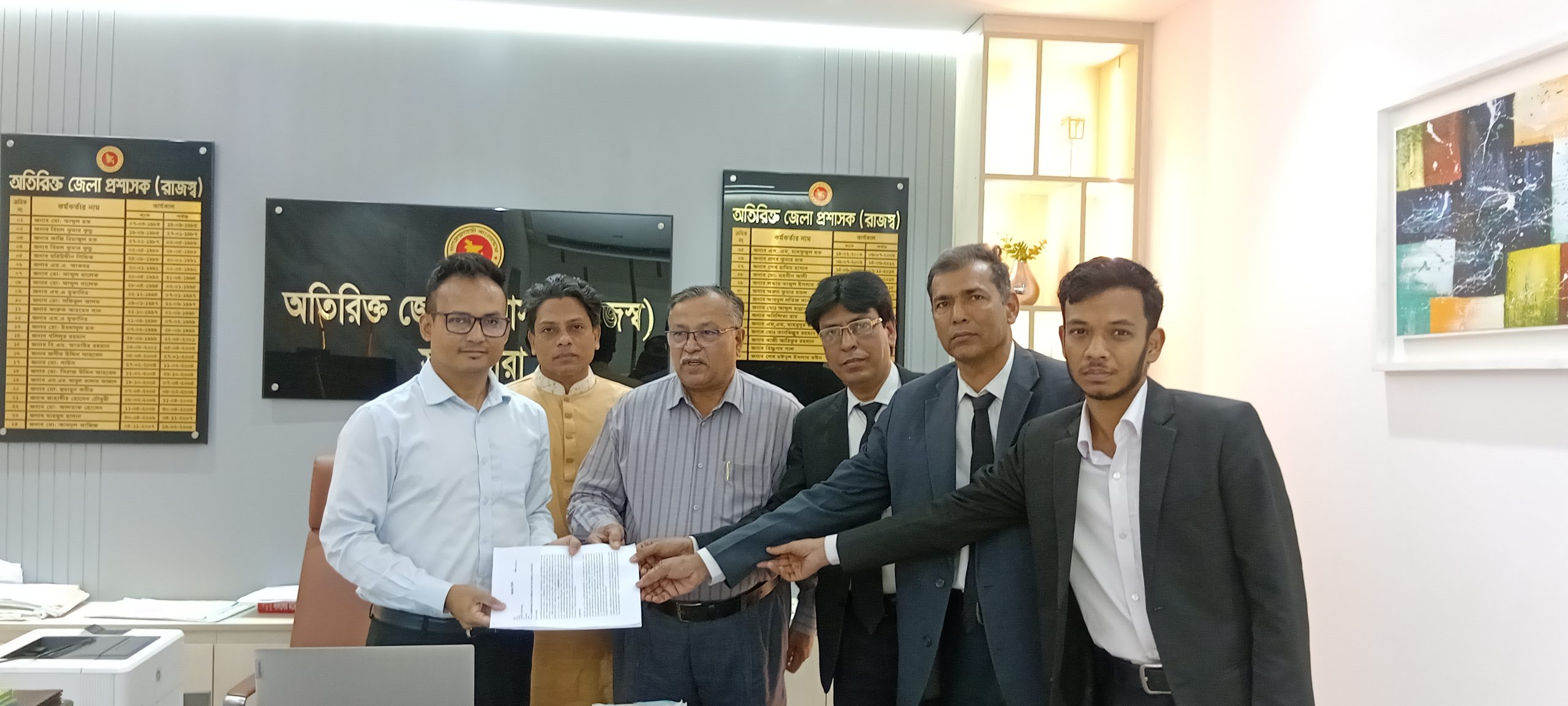 সাতক্ষীরায় স্মারকলিপি প্রদান: জাতীয় সুন্দরবন দিবস ঘোষণার দাবি