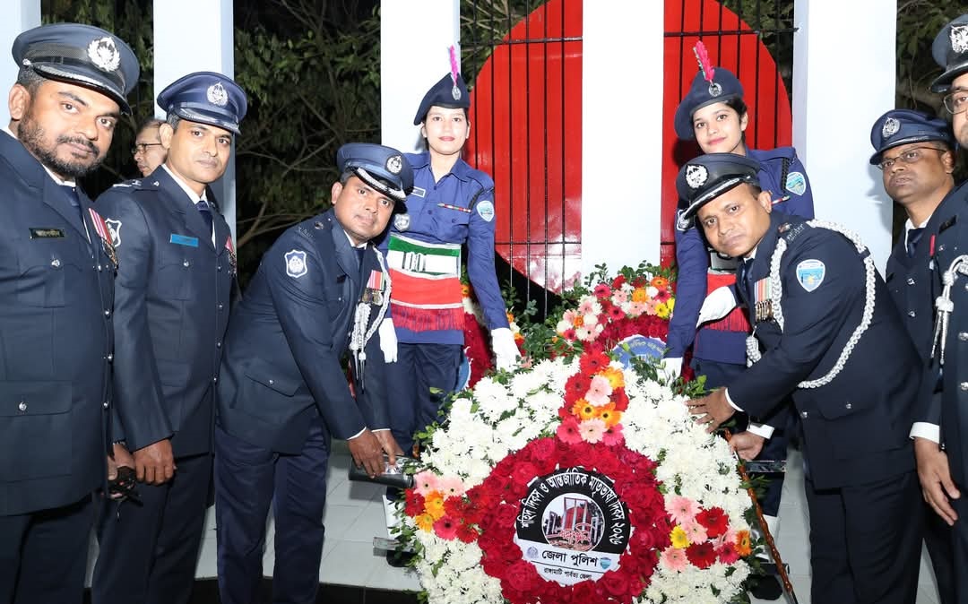 ভাষা শহিদদের ত্যাগ আমাদের পথপ্রদর্শক: পুলিশ সুপার রাঙ্গামাটি