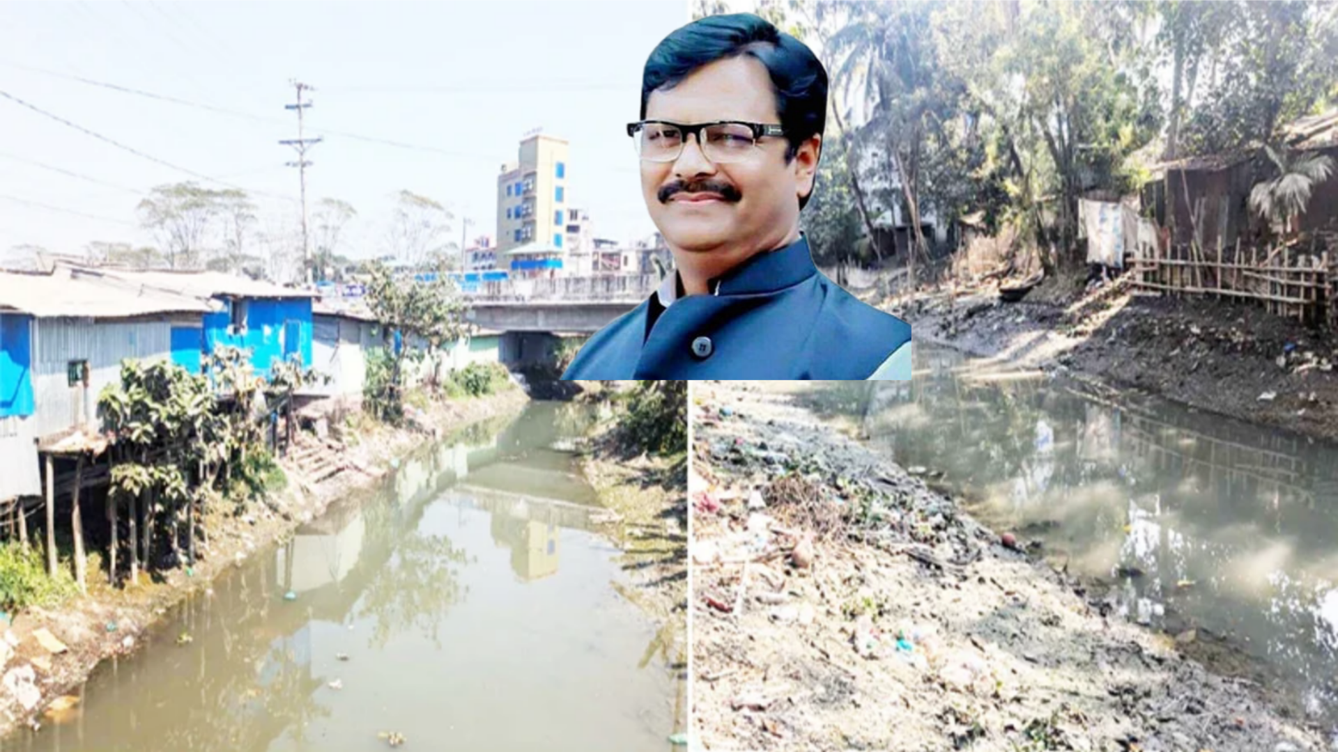 উন্নয়নের নামে নদী দখল নদী খননের নামে বরাদ্দের টাকা আত্মসাৎসহ নদীর দুই পাড়ে অবৈধ স্থাপনা নির্মাণ
