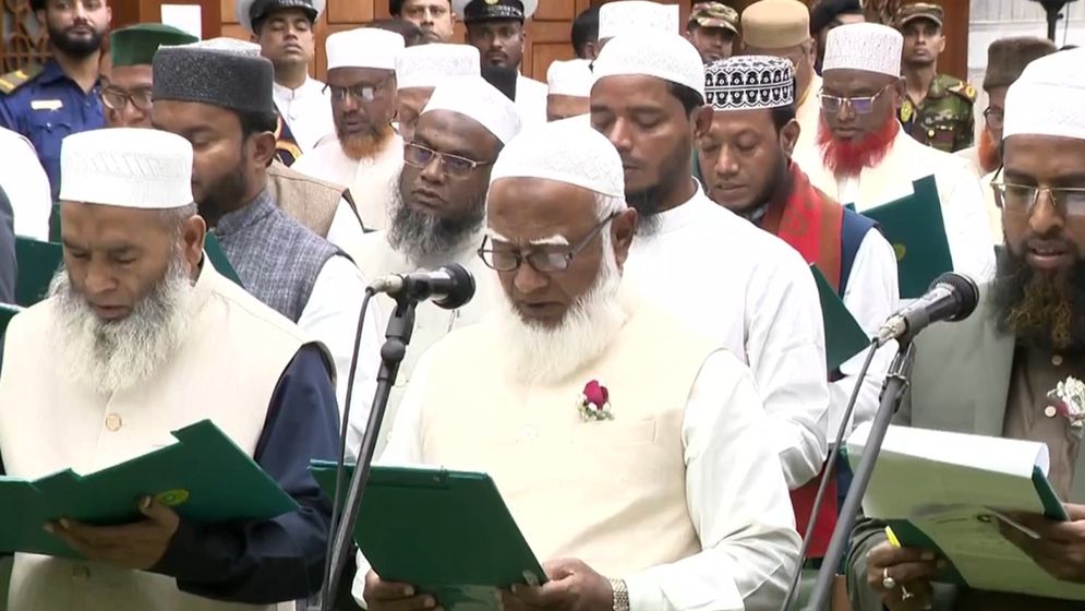 দুটি শপথই নিলেন জামায়াতের এমপিরা