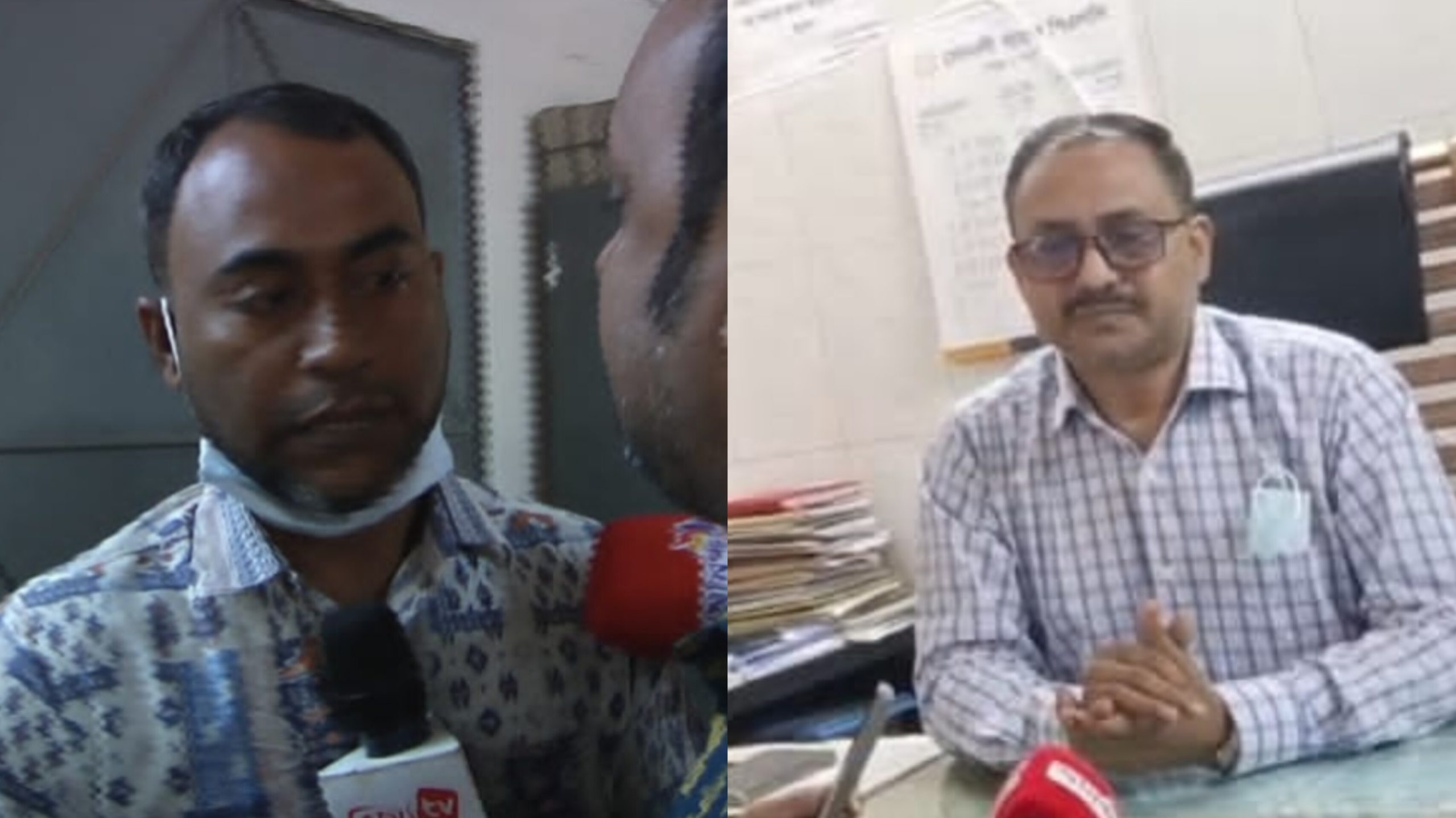 সংবাদ সংগ্রহ করতে গিয়ে দুই টেলিভিশন সাংবাদিক হেনস্তর শিকার