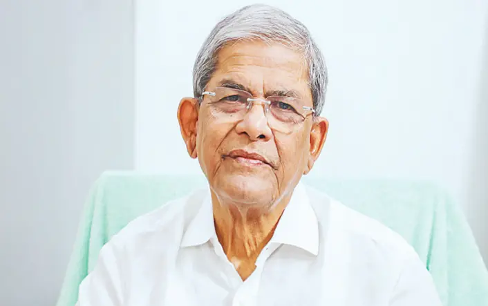 স্থানীয় সরকার মন্ত্রী মির্জা ফখরুল