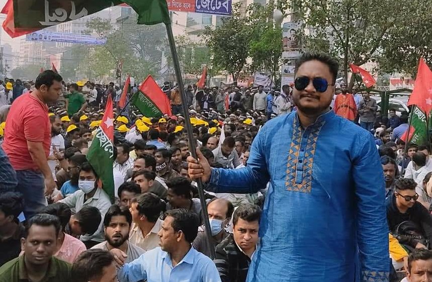 রাজপথ থেকে উঠে আসা ভড়পাশার তরুণ নেতা: সম্ভাব্য চেয়ারম্যান প্রার্থী ঈদে জানালেন শুভেচ্ছা ও সমাজসেবার অঙ্গীকার”