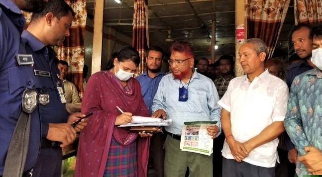 রংপুরের তারাগঞ্জে ভ্রাম্যমান আদালতে জরিমানা