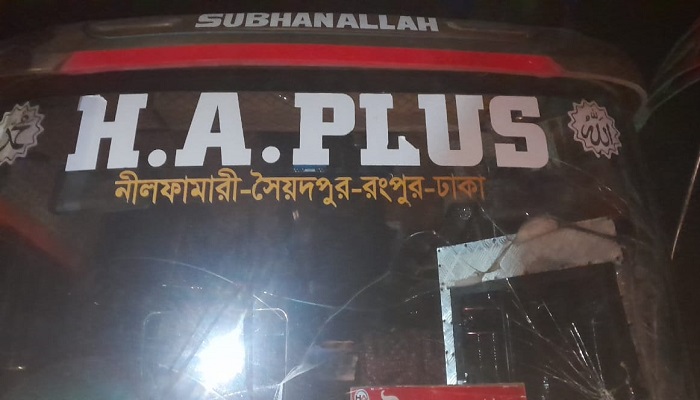 রংপুরে বাস ও মোটরসাইকেলের মুখোমুখি সংঘর্ষে এক পুলিশ নিহত