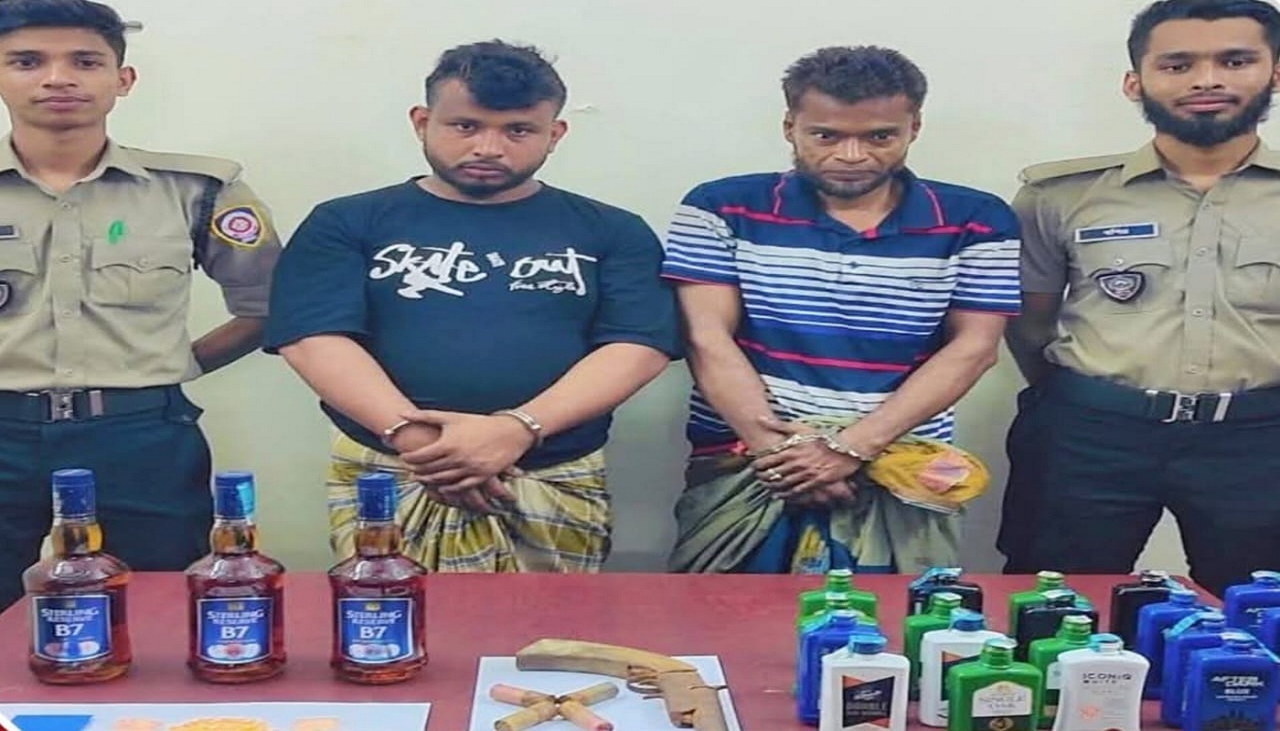 লক্ষ্মীপুরে ডিএনসির অভিযানে মাদক ও পাইপগানসহ আটক ২