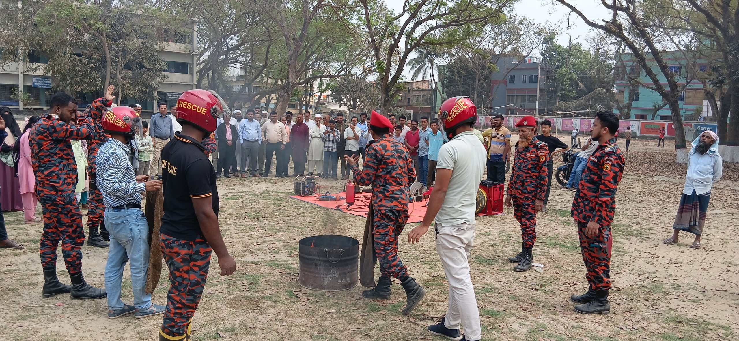 সিংড়ায় জাতীয় দুর্যোগ প্রস্তুতি দিবস পালন