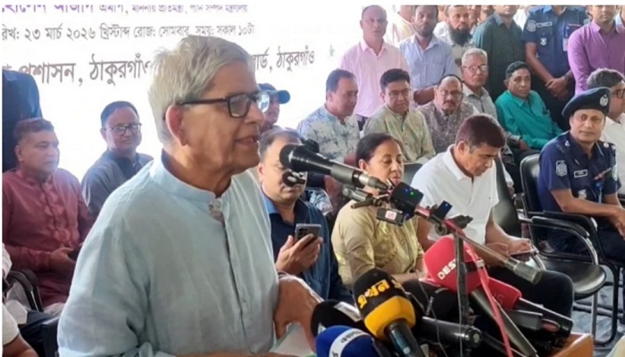 খাল খননে অনিয়ম হলে ক্ষমা নেই: কঠোর হুঁশিয়ারি এলজিআরডি মন্ত্রী মির্জা ফখরুলের