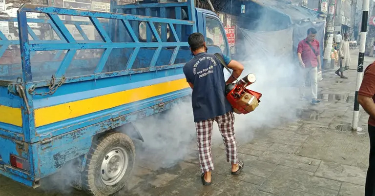 দিনে ৩ বার মশার ওষুধ দেবে ডিএনসিসি