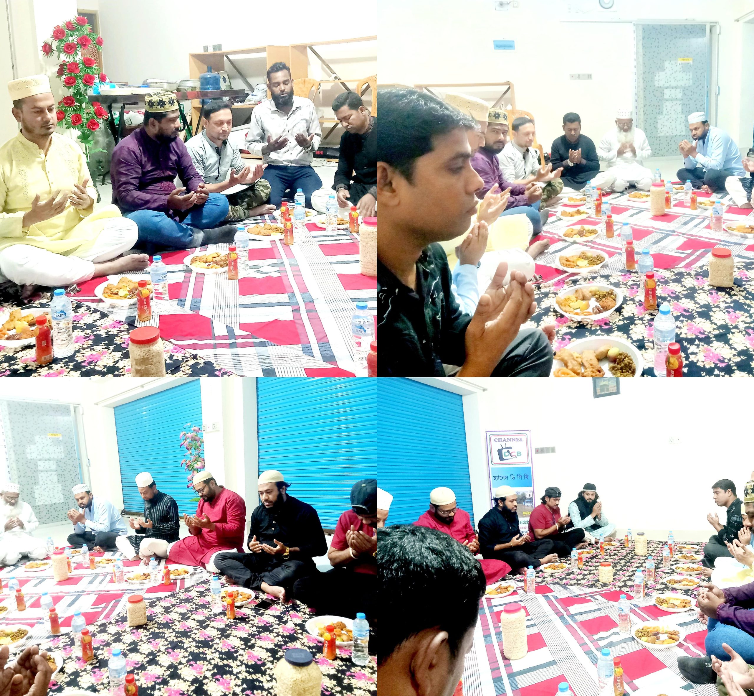 বরিশালে ডেইলি ক্রাইম বার্তা পএিকা অফিসে দোয়া ও ইফতার মাহফিল