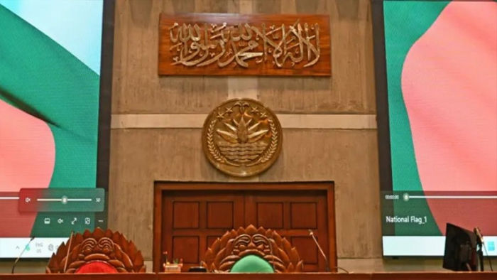 প্রধানমন্ত্রীর নির্দেশে সংসদে কালেমা তাইয়্যিবা স্থাপন