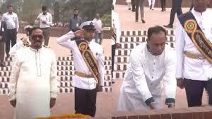 স্মৃতিসৌধে বীর শহীদদের স্মরণে স্পিকার ও ডেপুটি স্পিকারের শ্রদ্ধা