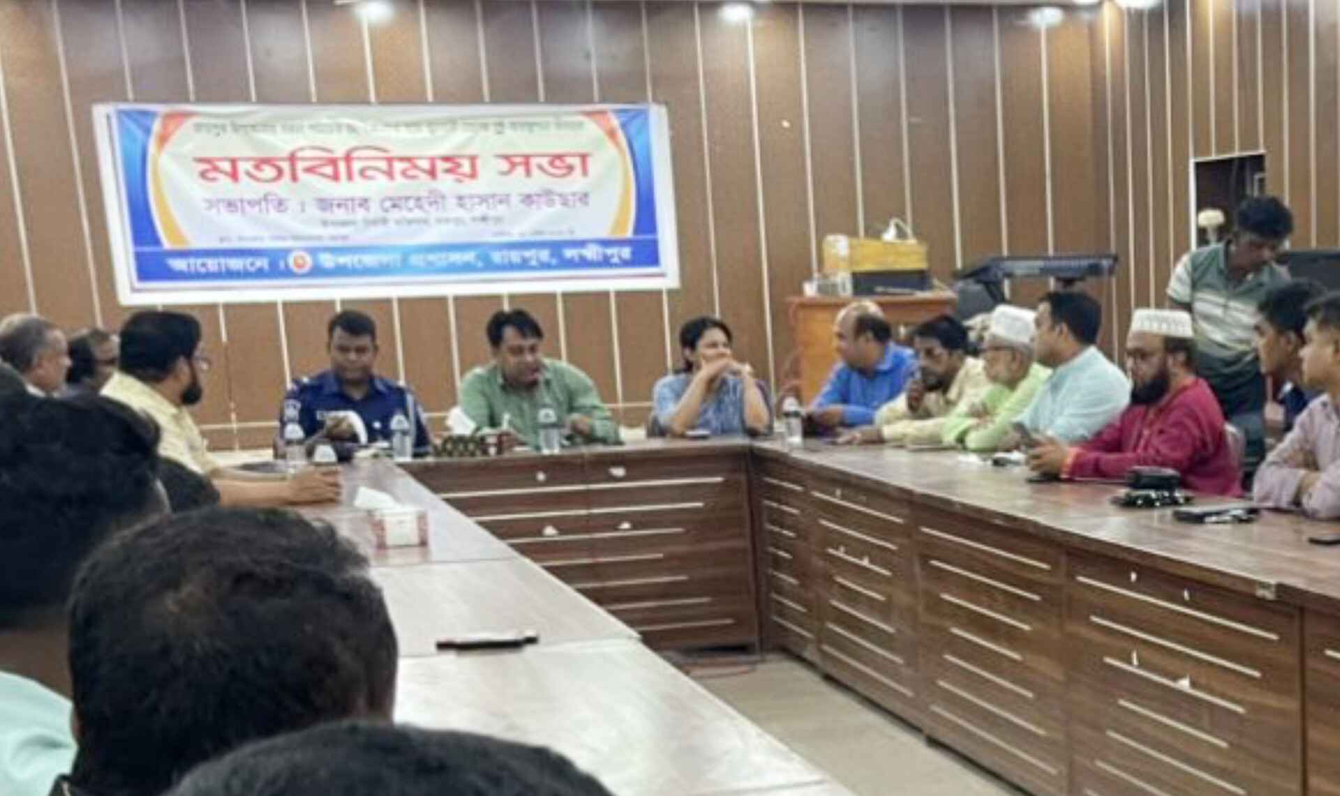 জ্বালানী তেল বিতরণে স্বচ্ছতা নিশ্চিতে রায়পুরে মতবিনিময়