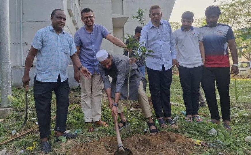 কুবিতে বিজয়-২৪ হলে বৃক্ষরোপণ কর্মসূচি অনুষ্ঠিত