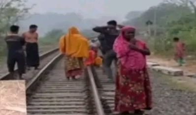 আত্রাইয়ে ট্রেনে কাটা পড়ে অজ্ঞাত যুবকের মৃত্যু