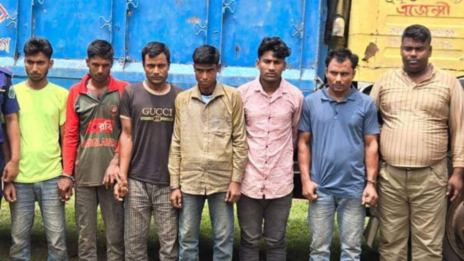 ডাকাতির প্রস্তুতিকালে আন্তজেলা ডাকাত দলের ৭ সদস্য গ্রেপ্তার